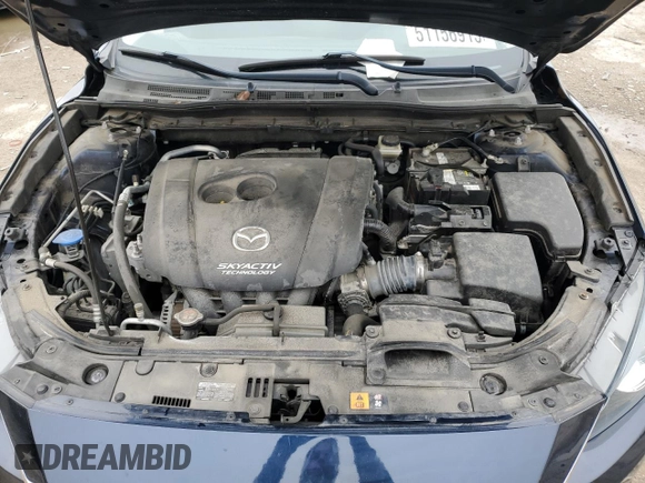 2016 Mazda 3 i Sport with VIN 3MZBM1J78GM266031, listed as a Copart auction lot 51156915 with 65,034 mi miles and Salvage Title. Bid and sale history available at DreamBid. Image 14.