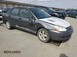 2006 Mitsubishi Lancer ES with VIN JA3AJ26E46U047287, listed as a Copart auction lot 49854145 with 271,722 mi miles and Salvage Title. Bid and sale history available at carsss.com. Image 4.