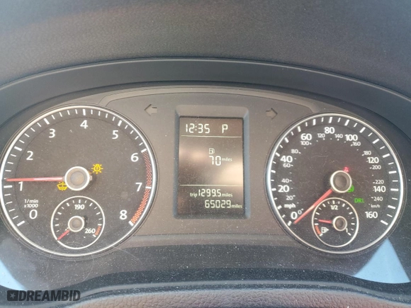 2015 Volkswagen Passat 1.8T Limited Edition with VIN 1VWAS7A37FC015776, listed as a Copart auction lot 44699105 with 65,029 mi miles and Salvage Title. Bid and sale history available at carsss.com. Image 9.