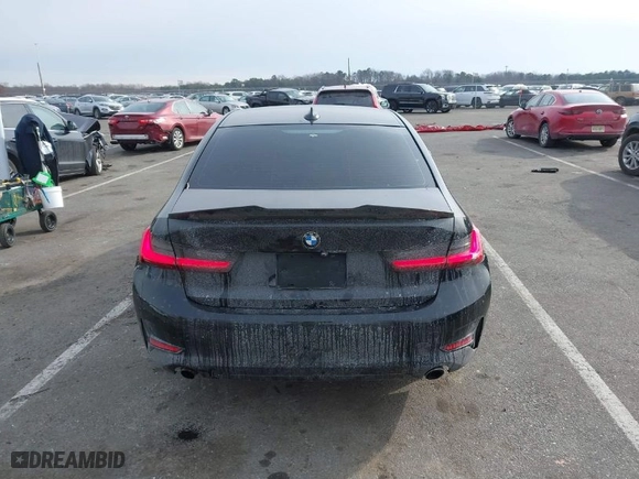 2021 BMW 3 Series 330i xDrive with VIN 3MW5R7J04M8B59583, listed as a IAAI auction lot 41308402 with 45,930 mi miles. Bid and sale history available at carsss.com. Image 16.