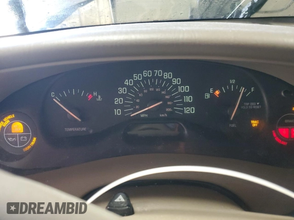 2002 Buick Century Limited with VIN 2G4WY55J721168089, listed as a Copart auction lot 52786155 with Not Provided miles and Salvage Title. Bid and sale history available at carsss.com. Image 9.