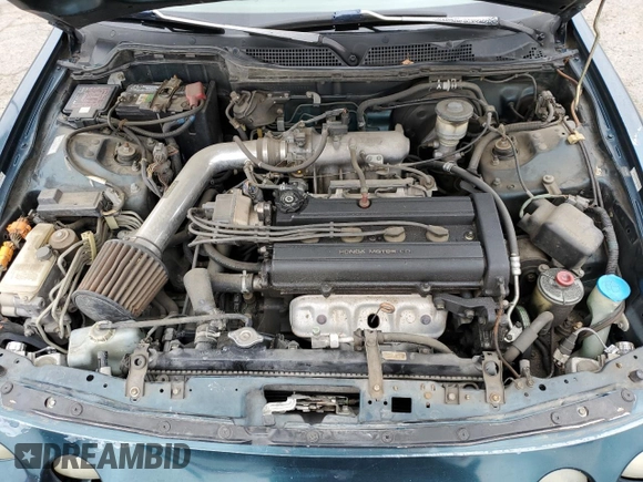 1996 Acura Integra LS with VIN JH4DC4455TS026588, listed as a Copart auction lot 54273105 with 269,356 mi miles and Salvage title. Bid and sale history available at DreamBid. Image 11.