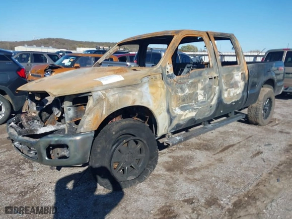2015 Ford Super Duty F-250 SRW Lariat with VIN 1FT7W2BT4FEC62356, listed as a IAAI auction lot 40819061 with 1 mi miles. Bid and sale history available at carsss.com. Image 2.