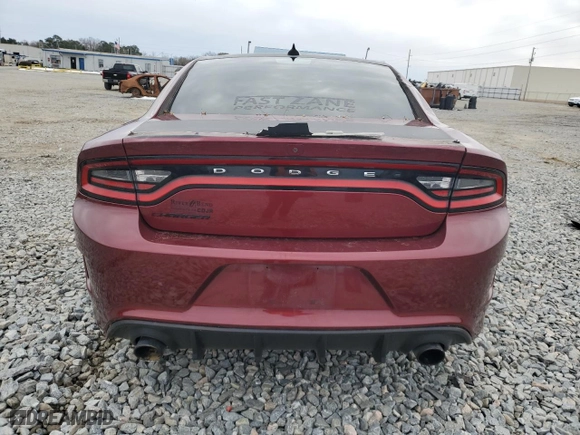 2018 Dodge Charger Daytona with VIN 2C3CDXCT0JH340136, listed as a Copart auction lot 87582455 with 100,430 mi miles and Salvage Title. Bid and sale history available at carsss.com. Image 6.