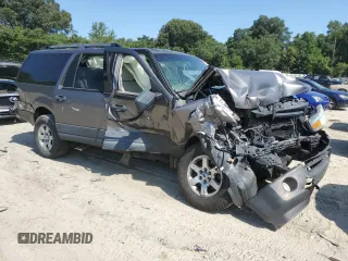 2013 Ford Expedition EL XL with VIN 1FMJK1G5XDEF27702, listed as a Copart auction lot 67960764 with 0 mi miles and Salvage Title. Bid and sale history available at carsss.com. Image 4.