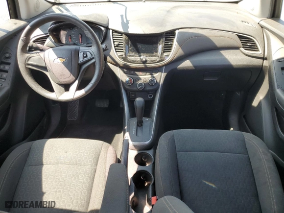 2018 Chevrolet Trax LS with VIN KL7CJNSB6JB601681, listed as a Copart auction lot 65641783 with 53,354 mi miles and Salvage Title. Bid and sale history available at carsss.com. Image 8.