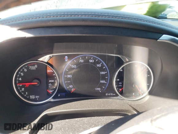 2020 Chevrolet Blazer Premier with VIN 3GNKBFRS1LS575805, listed as a Copart auction lot 49648205 with 81,478 mi miles and Non repairable. Bid and sale history available at DreamBid. Image 9.