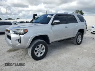 2018 Toyota 4Runner SR5 with VIN JTEBU5JR8J5541028, listed as a Copart auction lot 60274335 with 80,505 mi miles and Salvage title. Bid and sale history available at DreamBid. Image 1.