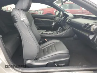 2015 Lexus RC 350 F Sport with VIN JTHHE5BC3F5009665, listed as a Copart auction lot 63131955 with 117,132 mi miles and Salvage title. Bid and sale history available at DreamBid. Image 7.