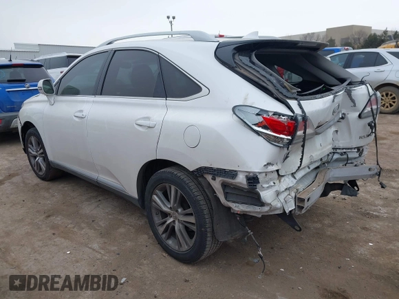 2015 Lexus RX 350 with VIN 2T2ZK1BA2FC164339, listed as a IAAI auction lot 41365120 with Not provided miles and . Bid and sale history available at DreamBid. Image 3.