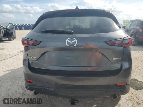 2022 Mazda CX-5 S Premium Plus with VIN JM3KFBEM3N1626438, listed as a Copart auction lot 74533864 with 45,199 mi miles and Non Repairable. Bid and sale history available at carsss.com. Image 6.