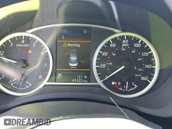 2019 Nissan Sentra SV with VIN 3N1AB7APXKY444758, listed as a IAAI auction lot 42080436 with 65,322 mi miles and . Bid and sale history available at DreamBid. Image 16.