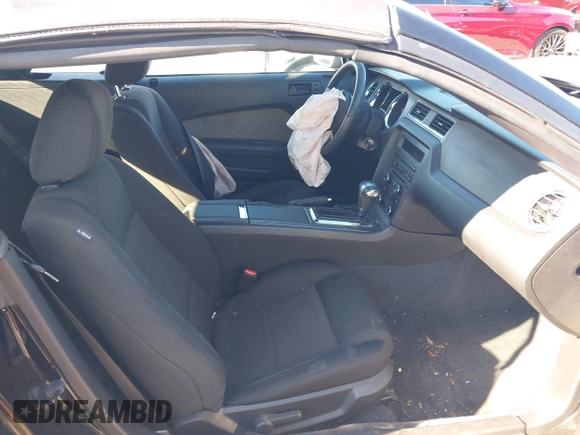 2011 Ford Mustang V6 with VIN 1ZVBP8EM7B5129385, listed as a IAAI auction lot 41208300 with 56,429 mi miles and . Bid and sale history available at DreamBid. Image 5.