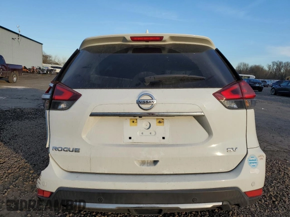 2020 Nissan Rogue SV with VIN KNMAT2MT9LP504439, listed as a Copart auction lot 42045945 with Not provided miles and Salvage title. Bid and sale history available at DreamBid. Image 6.