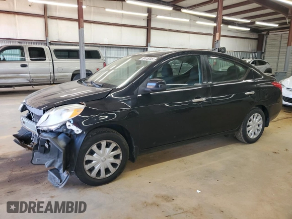 2014 Nissan Versa S Plus with VIN 3N1CN7AP6EL804030, listed as a Copart auction lot 50415345 with 137,113 mi miles and Salvage Title. Bid and sale history available at DreamBid. Image 1.
