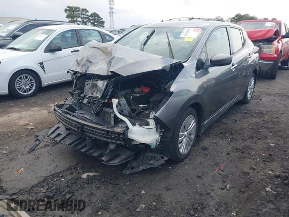 2022 Nissan LEAF S with VIN 1N4AZ1BV3NC554735, listed as a IAAI auction lot 41520034 with 32,171 mi miles and . Bid and sale history available at DreamBid. Image 20.
