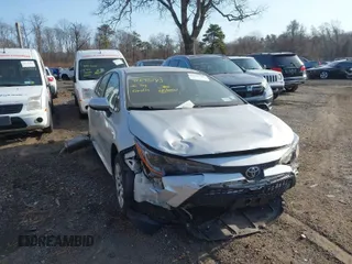 2020 Toyota Corolla LE with VIN 5YFEPRAE9LP023156, listed as a IAAI auction lot 41695183 with 114,123 mi miles. Bid and sale history available at carsss.com. Image 1.