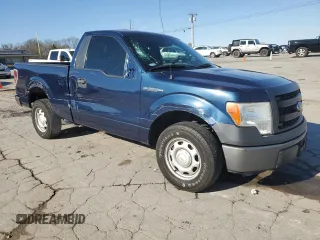 2013 Ford F-150 XL with VIN 1FTMF1CM9DKD34252, listed as a Copart auction lot 49175385 with 215,746 mi miles and Salvage Title. Bid and sale history available at carsss.com. Image 4.