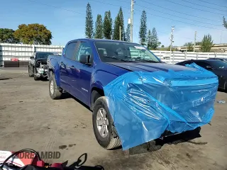 2020 GMC Canyon 2WD with VIN 1GTG5BENXL1154312, listed as a Copart auction lot 42131625 with 120,629 mi miles and Salvage Title. Bid and sale history available at carsss.com. Image 11.