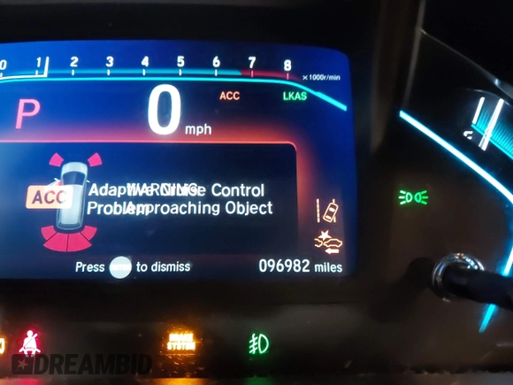 2018 Honda Odyssey Elite with VIN 5FNRL6H94JB034739, listed as a IAAI auction lot 41242506 with 96,982 mi miles and . Bid and sale history available at DreamBid. Image 16.