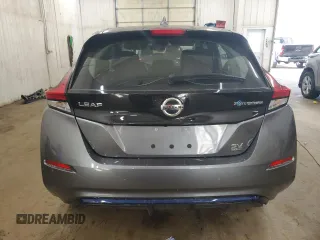 2020 Nissan LEAF SV Plus with VIN 1N4BZ1CP7LC311088, listed as a Copart auction lot 48157795 with 37,181 mi miles and Salvage Title. Bid and sale history available at DreamBid. Image 6.