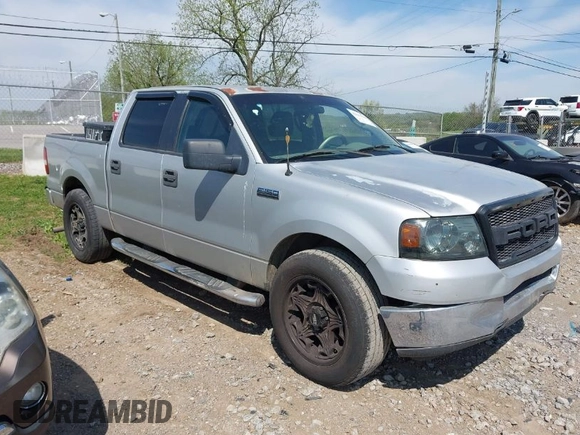 2005 Ford F-150 XLT with VIN 1FTPW12505KD72168, listed as a IAAI auction lot 42063810 with 232,964 mi miles. Bid and sale history available at carsss.com. Image 1.