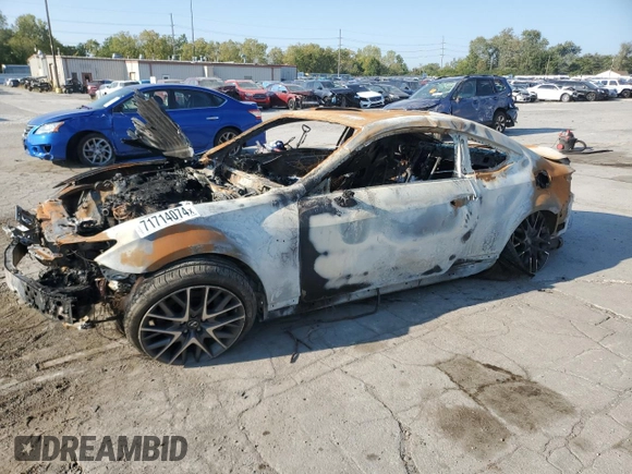 2017 Lexus RC with VIN JTHSM5BC0H5002703, listed as a Copart auction lot 71714074 with 0 mi miles and Non Repairable. Bid and sale history available at carsss.com. Image 1.