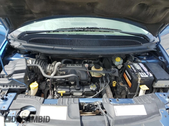2005 Chrysler Town & Country Touring with VIN 2C4GP54L85R395604, listed as a Copart auction lot 65786054 with 235,271 mi miles and Salvage Title. Bid and sale history available at DreamBid. Image 12.