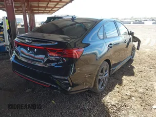 2020 Kia Forte GT-Line with VIN 3KPF34AD4LE167712, listed as a IAAI auction lot 41651073 with 74,086 mi miles. Bid and sale history available at carsss.com. Image 4.
