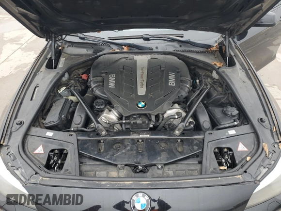 2012 BMW 5 Series 550i with VIN WBAFR9C58CDX78939, listed as a Copart auction lot 44318425 with 136,769 mi miles and Clean Title. Bid and sale history available at carsss.com. Image 11.