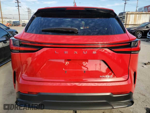 2024 Lexus NX 250 z VIN 2T2ADCAZ3RC006672, wystawiony jako Copart lot #46131785 z przebiegiem 31 202 mil mil oraz Szkoda całkowita • Salvage title. Historia ofert i sprzedaży dostępna na DreamBid. Obrazek 6.
