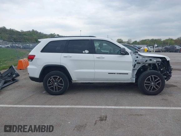 2017 Jeep Grand Cherokee Trailhawk with VIN 1C4RJFLG5HC803400, listed as a IAAI auction lot 42052250 with 108,374 mi miles and . Bid and sale history available at DreamBid. Image 14.