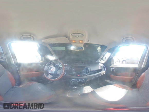2015 FIAT 500L Urbana Trekking z VIN ZFBCFADH8FZ033661, wystawiony jako Copart lot #53711595 z przebiegiem 124 792 mil mil oraz Szkoda całkowita • Salvage title. Historia ofert i sprzedaży dostępna na DreamBid. Obrazek 14.