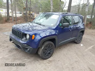 2021 Jeep Renegade Upland with VIN ZACNJDAB3MPM38275, listed as a IAAI auction lot 41722676 with 45,326 mi miles and . Bid and sale history available at DreamBid. Image 2.
