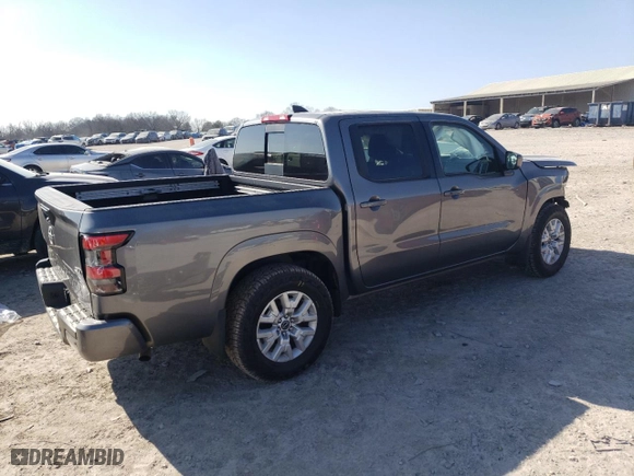 2024 Nissan Frontier SV with VIN 1N6ED1EJ5RN617375, listed as a Copart auction lot 43917035 with 27,090 mi miles and Salvage Title. Bid and sale history available at carsss.com. Image 3.
