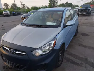2012 Hyundai Accent GLS with VIN KMHCT4AE1CU201372, listed as a IAAI auction lot 42096676 with 83,254 mi miles. Bid and sale history available at carsss.com. Image 12.
