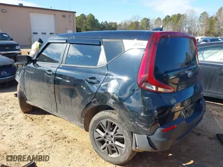 2021 Kia Soul EX with VIN KNDJ33AU2M7125836, listed as a IAAI auction lot 41352403 with 106,535 mi miles. Bid and sale history available at carsss.com. Image 3.