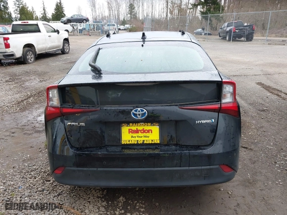 2020 Toyota Prius L Eco with VIN JTDKARFUXL3115471, listed as a IAAI auction lot 41831411 with 48,378 mi miles. Bid and sale history available at carsss.com. Image 15.