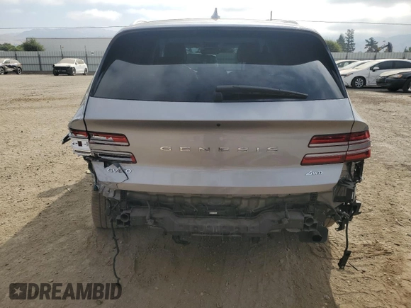 2022 Genesis GV80 с VIN KMUHBDSB2NU096469, выставлен на аукционе Copart как лот 60491415 с пробегом 57 973 миль миль и Списание • Salvage title. История ставок и продаж доступна на DreamBid. Изображение 6.