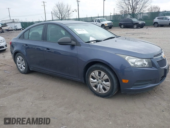 2014 Chevrolet Cruze LS with VIN 1G1PA5SG6E7400770, listed as a IAAI auction lot 41901926 with 104,167 mi miles and . Bid and sale history available at DreamBid. Image 1.