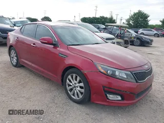 2015 Kia Optima EX z VIN 5XXGN4A70FG388809, wystawiony jako IAAI lot #39445702 z przebiegiem 117 001 mil mil oraz . Historia ofert i sprzedaży dostępna na DreamBid. Obrazek 1.