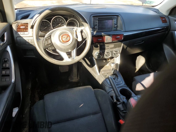 2014 Mazda CX-5 Sport with VIN JM3KE4BE6E0300747, listed as a Copart auction lot 47600265 with 110,936 mi miles and Salvage Title. Bid and sale history available at carsss.com. Image 8.