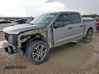 2023 Ford F-150 XL с VIN 1FTEW1CP3PKD30135, выставлен на аукционе Copart как лот 64451635 с пробегом 58 207 миль миль и Списание • Salvage title. История ставок и продаж доступна на DreamBid. Изображение 1.