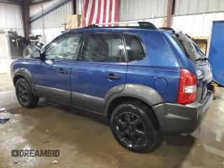 2005 Hyundai Tucson GLS with VIN KM8JN12D05U045964, listed as a Copart auction lot 75753334 with 146,530 mi miles and Salvage Title. Bid and sale history available at carsss.com. Image 2.