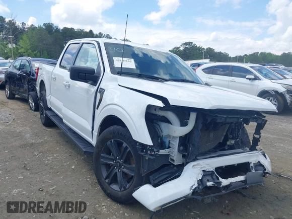 2023 Ford F-150 XL with VIN 1FTEW1C52PFC29031, listed as a IAAI auction lot 42103155 with 55,479 mi miles and . Bid and sale history available at DreamBid. Image 1.