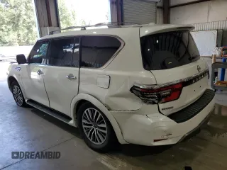 2022 Nissan Armada SL with VIN JN8AY2BCXN9160569, listed as a Copart auction lot 69998584 with 64,025 mi miles and Salvage Title. Bid and sale history available at carsss.com. Image 2.