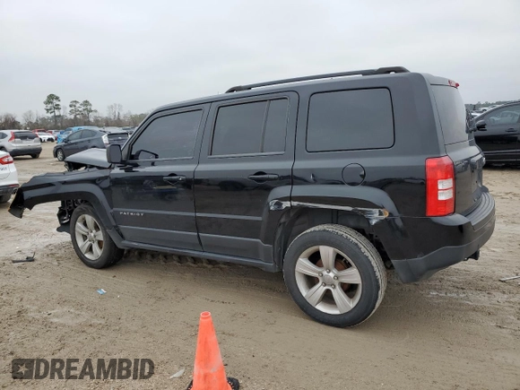 2013 Jeep Patriot Latitude with VIN 1C4NJPFB1DD230066, listed as a Copart auction lot 42530185 with 93,280 mi miles and Salvage Title. Bid and sale history available at carsss.com. Image 2.