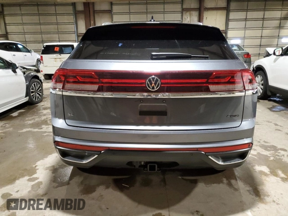 2024 Volkswagen Atlas SE z VIN 1V2KE2CA1RC200714, wystawiony jako Copart lot #43187725 z przebiegiem Nie podano mil oraz Szkoda całkowita • Salvage title. Historia ofert i sprzedaży dostępna na DreamBid. Obrazek 6.