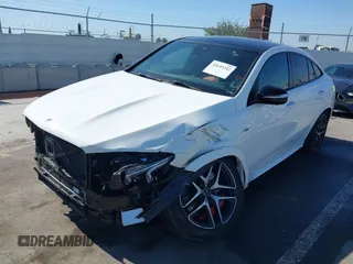 2023 Mercedes-Benz GLE 53 AMG with VIN 4JGFD6BB8PA837708, listed as a IAAI auction lot 41645242 with 31,385 mi miles and . Bid and sale history available at DreamBid. Image 19.