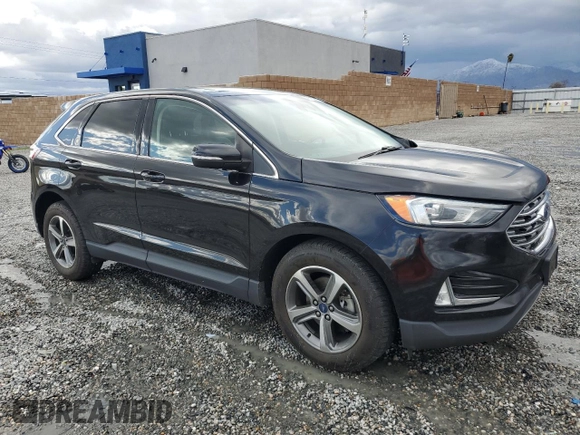 2019 Ford Edge SEL with VIN 2FMPK3J92KBC74322, listed as a Copart auction lot 48760065 with 62,949 mi miles and Salvage title. Bid and sale history available at DreamBid. Image 4.
